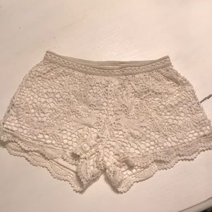 Lace shorts